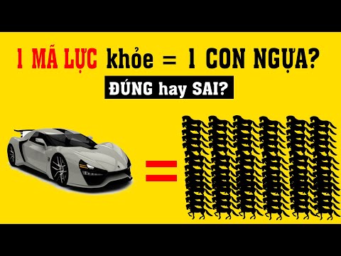 Video: Động cơ 212cc là bao nhiêu HP?