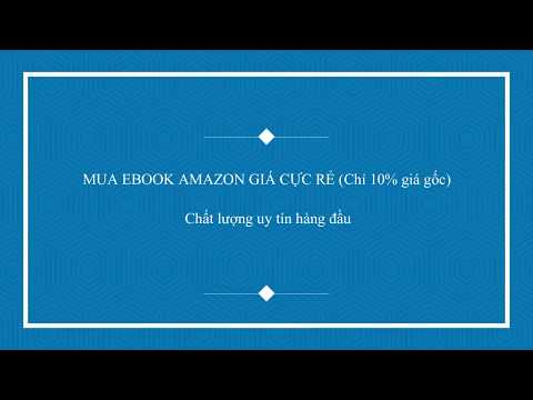 Mua ebook trên amazon giá CỰC RẺ