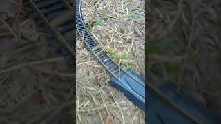 DVCRR Yellow Motor Car at Shack HO Scale DVCRR Layout COOL!!!