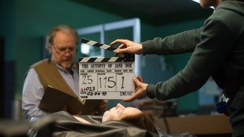 映画『ジェーン・ドウの解剖』メイキング映像