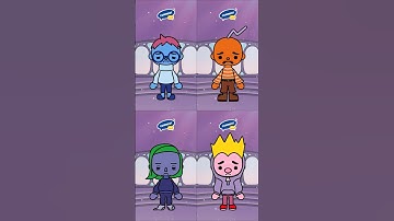 Toca Boca X inside out 2 Character Puzzle #pixar #disney