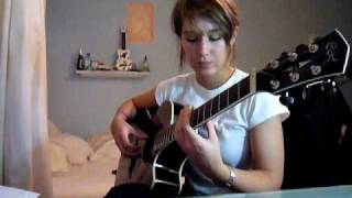 Video thumbnail of "Kaki King-Doing The Wrong Thing Cover"