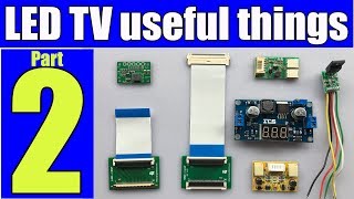 Must useful things for LED TV repair Part 2