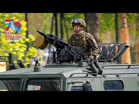 Парад Победы 2024: новейшая военная техника на показ в Москве! Проход техники