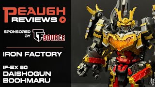 Video Review: Iron Factory IF-EX50 DAISHOGUN BOOHMARU