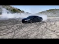 Audi r8  drifting and burnout