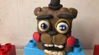 Scary Bear fnaf song Stop Motion full animation Remix by ApangryPiggy Lego