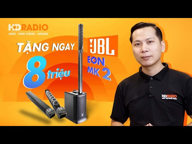 Loa JBL Eon One MK 2 (II) - Loa Di Động Tích Hợp Pin, Công Suất Khủng Lên Đến 1.500W