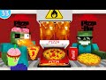 Monster School: WORK AT PIZZA HUT PLACE! - Minecraft Animation