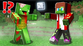 How Mikey and JJ became a ZOMBIES ? - Minecraft (Maizen)