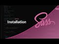 Le prprocesseur sass 211  installation de sass