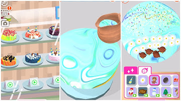 Mirror Cakes - Baking Game #11 - Gameplay Walkthrough (iOS, Android) #Shorts