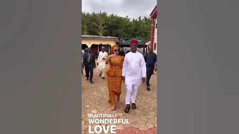 congrats to actress Regina Daniels and her husband #regina #reginadaniel#shorts