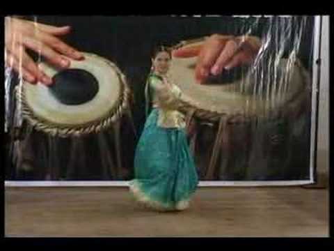 Kathak by Korean Dancer Jin (JoungJin Won) Dhamaar...