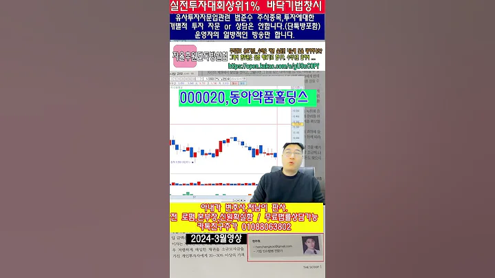 ☑️000020,동화약품,종목분석