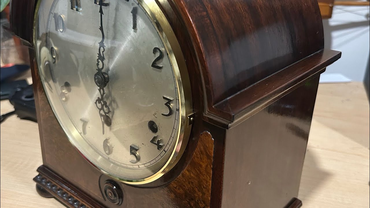 1926-1929 Herman Miller Westminster Chimes Bracket Clock | Haller & Benzing Movement