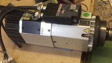 Hsd 915 4 pole automatic tool change spindle- run test