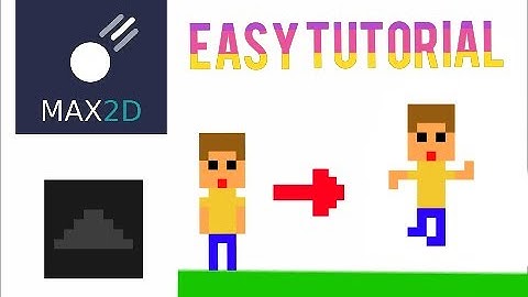 How to make your character jump in Max2d