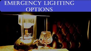 Comparing options for emergency lighting in a power cut / outage (Power cuts part 2)