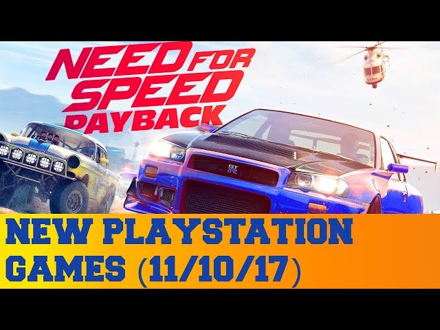 New PlayStation Games for November 7th 2017