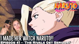 SAKURA VERSUS INO BEGINS!! THE RIVAL'S BACKSTORY!! Girlfriend's Reaction Naruto Episode 41