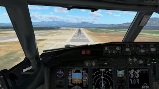 Landing in Dalaman, Turkey | LTBS | Zibo Mod | X-Plane 12
