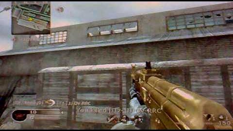 CoD4 - Noob Tube Trick. Best Noob EVER.