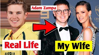adam zampa Real Wife || adam zampa lifestyle || bio,age,family,cars,