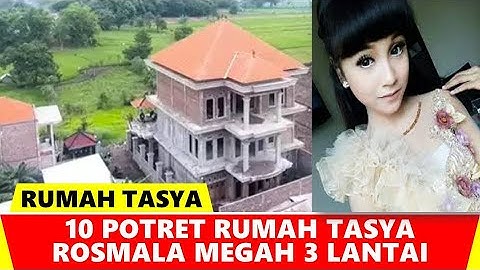 10 POTRET RUMAH TASYA MEGAH 3 LANTAI - berita artis hari ini