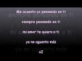 La Mara Santos-Pensando en ti (con letra)
