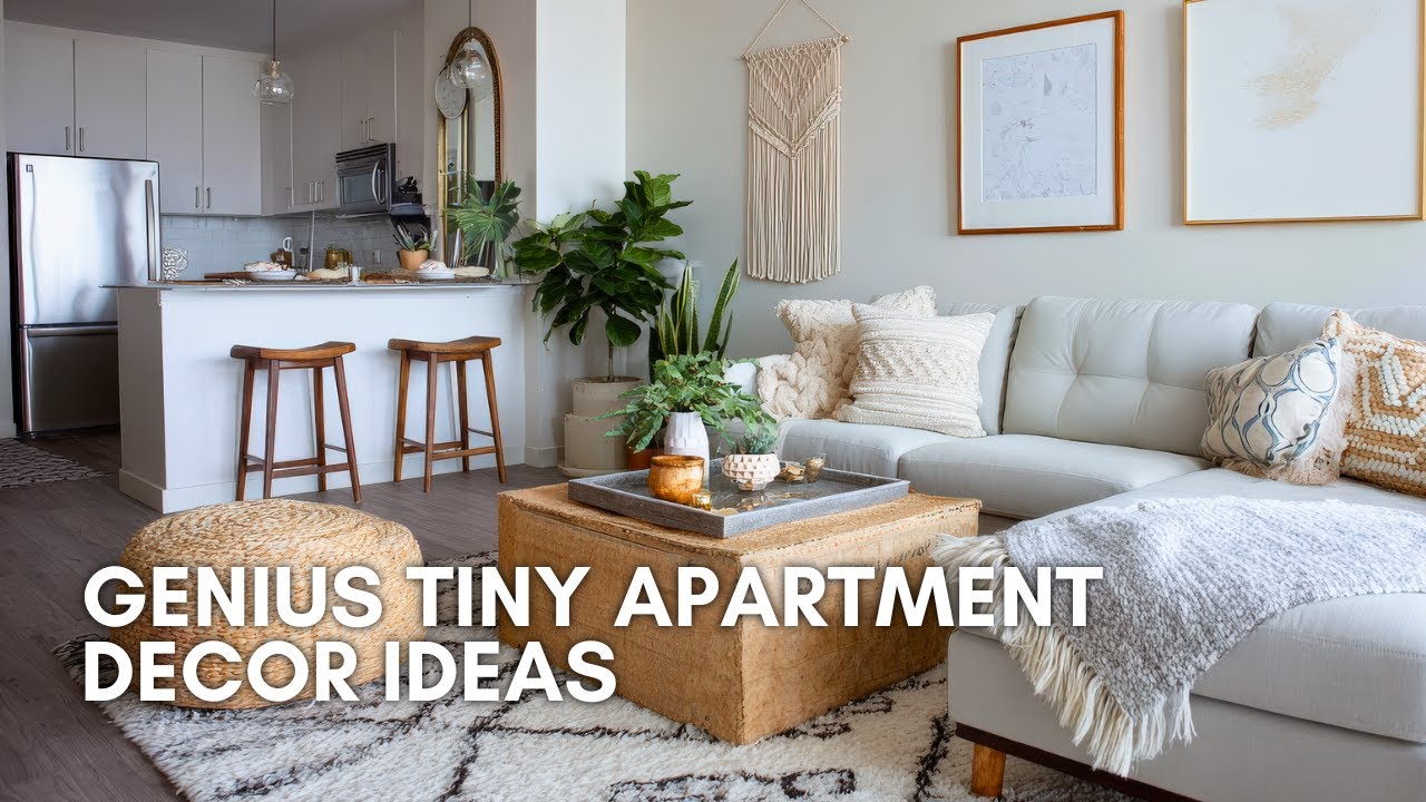 Decorating Small Apartment Without Losing Style Reference: Genius Tiny Apartment Decor Ideas That Maximize Space Without Losing