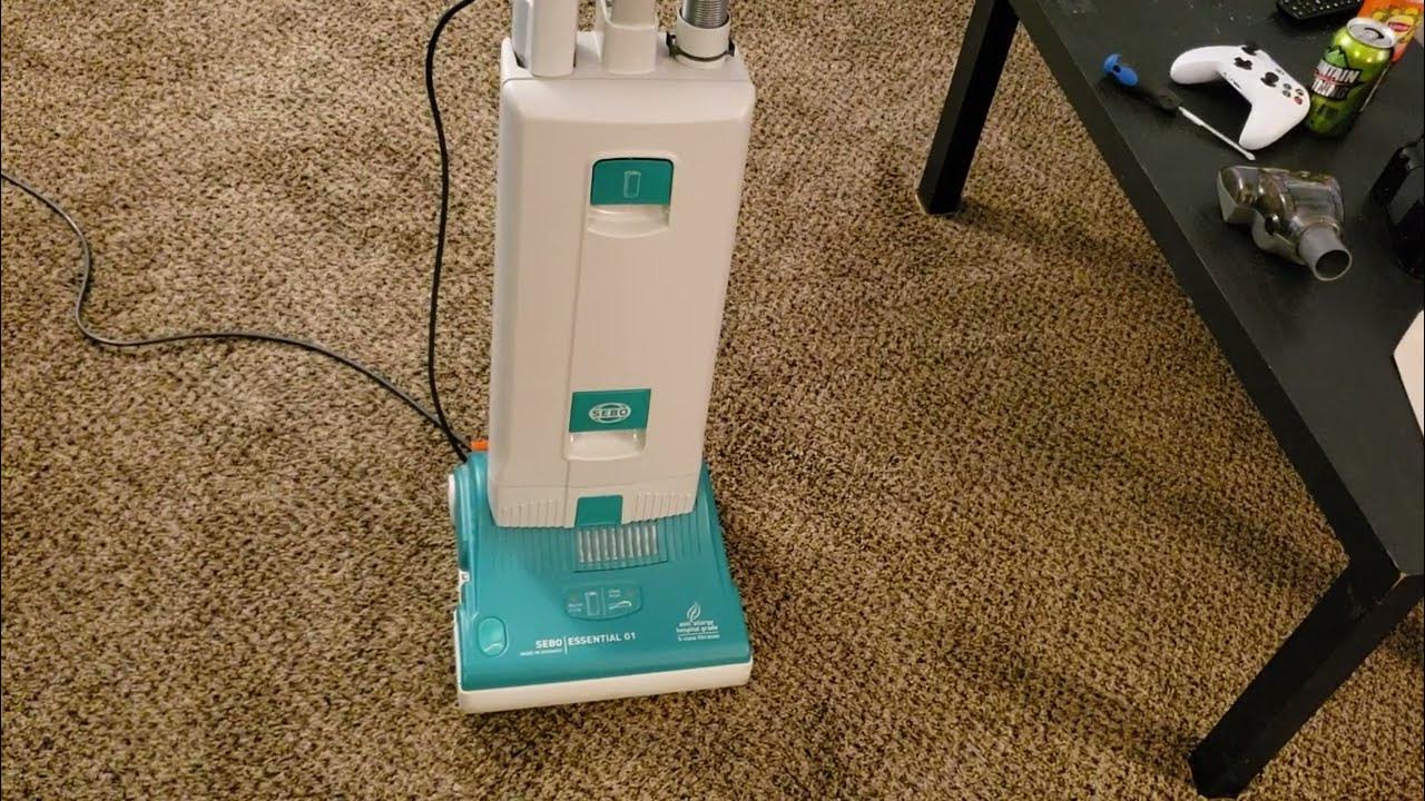 Sebo Essential G1 Vacuuming Living Room YouTube
