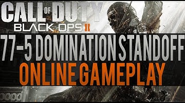BLACK OPS 2 Multiplayer Gameplay - PDW 77-5 Domination on Standoff