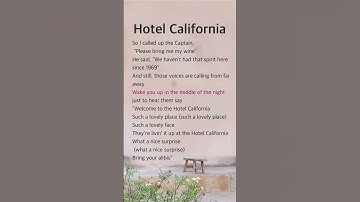 Thumbnail of Hotel California [2] | Eagles