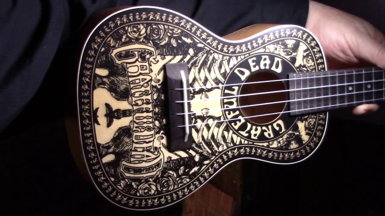 Unboxing and Review of Alvarez Grateful Dead Tattoo Edition Concert ...