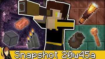 THE FIRST 1.17 SNAPSHOT IS HERE!!! | Minecraft - Bundles, Copper, Amethyst & More [Snapshot 20w45a]