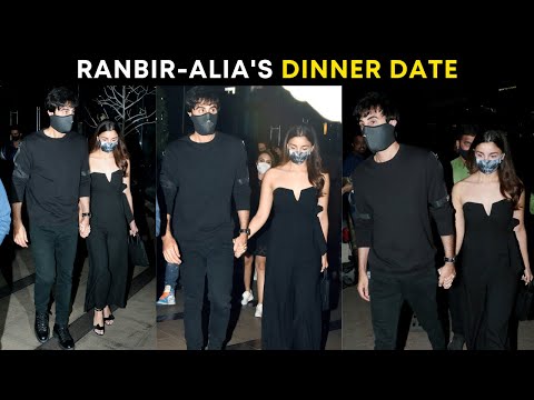 Alia Bhatt and Ranbir Kapoor walk hand-in-hand post-dinner date; video goes VIRAL