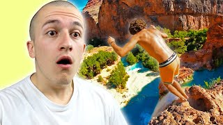 Craziest cliff jumps ever (world record)