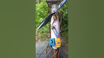 Brushless motor power testing #project #experiment #tech