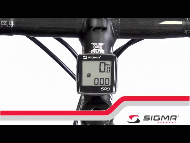 SIGMA Compteur vélo BC 5.12