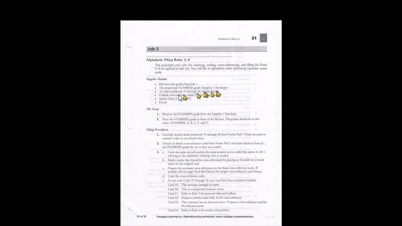 Job 2 Student Instruction Manual Intro - YouTube