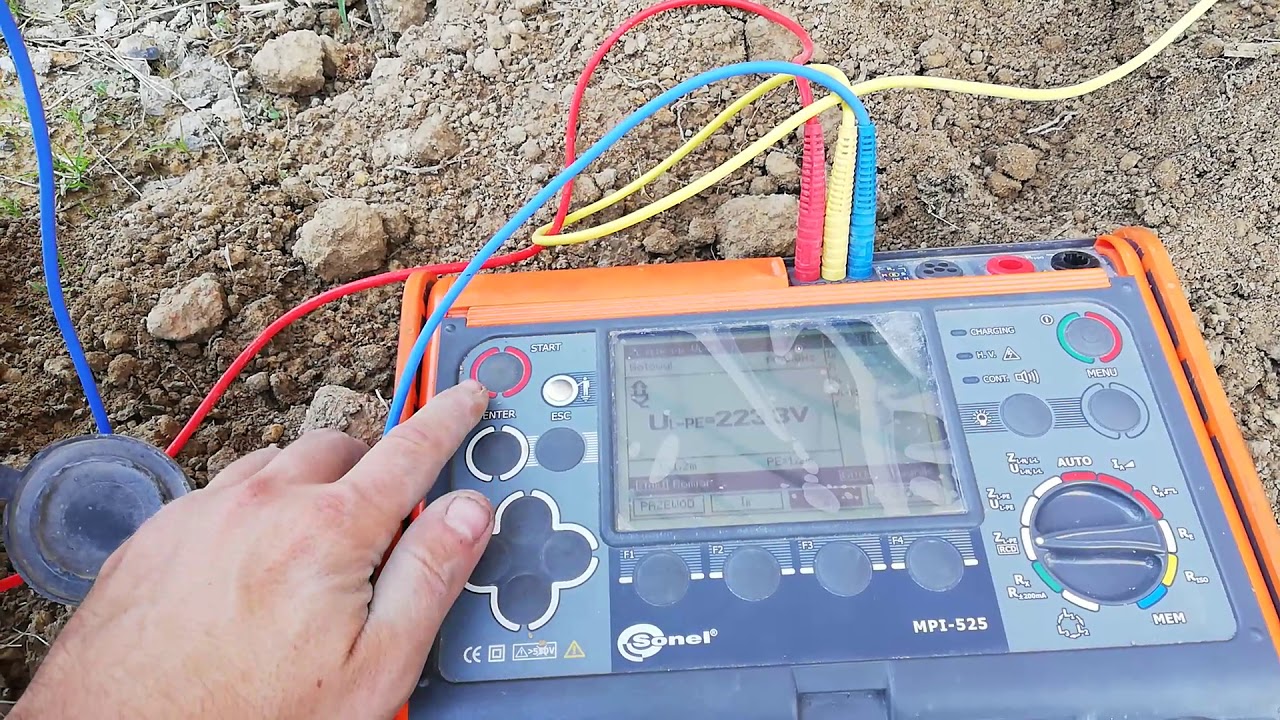 POMIAR REZYSTANCJI UZIEMIENIA - OTOK VS. SZPILKA