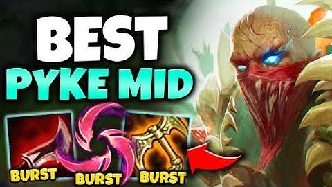 NUCLEAR HAIL OF BLADES PYKE MID! THE NEW BEST ASSASSIN - League of Legends