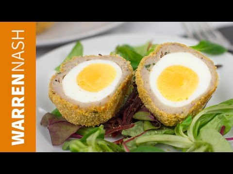 Baked Scotch Egg Recipe - Oven cooked picnic classic - Recipes by Warren Nash