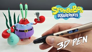 Mr Krabs - Spongebob - 3D pen