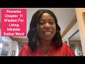 Proverbs chapter 11 how receive favor from godminister esther wordwwwfreshfireprayercom