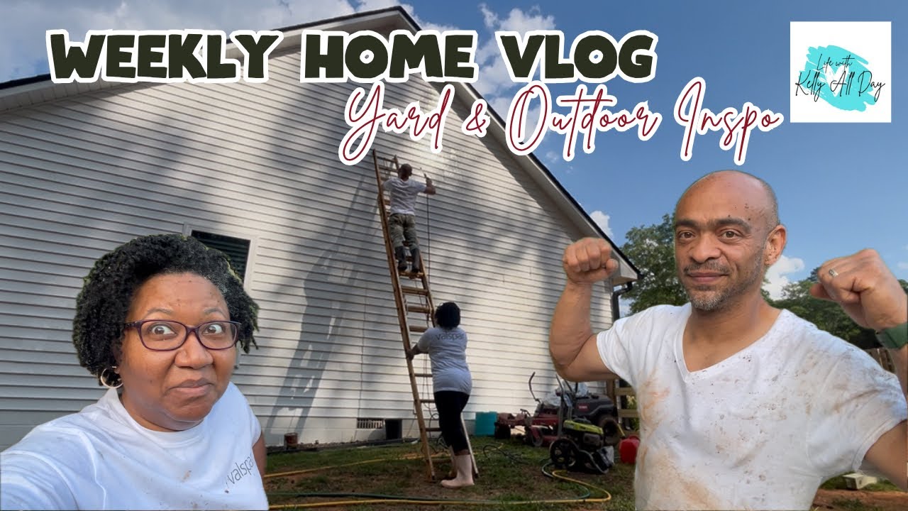 WEEKLY HOME UPDATES VLOG | OUTDOOR INSPIRATION - YouTube