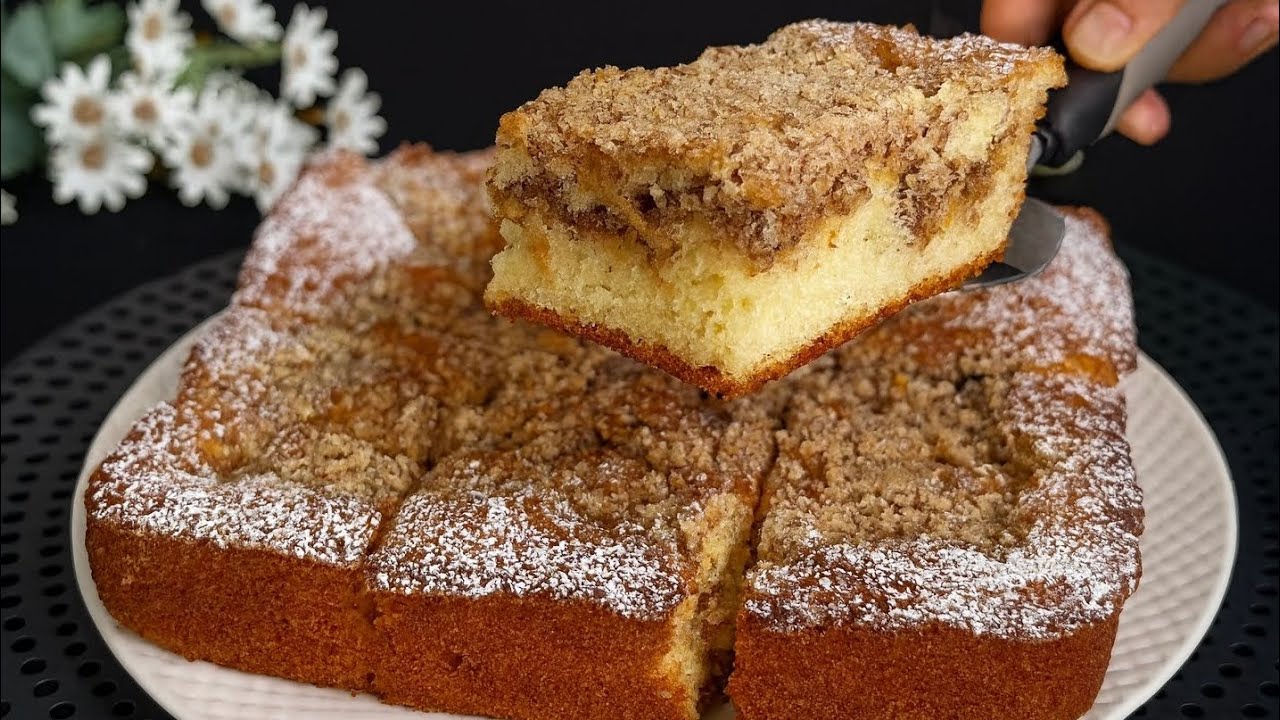 Всего 2 яйца и 1 яблоко! Быстрый пирог, который понравится всем!