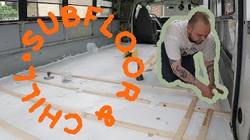 Ep 2. School Bus Conversion | Subfloor, Insulation, Framing, Van Life, Bus Life