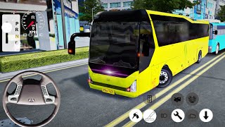 3D Driving Game: Driving Luxury Coach Bus Open World Simulator - Android Gameplay screenshot 3